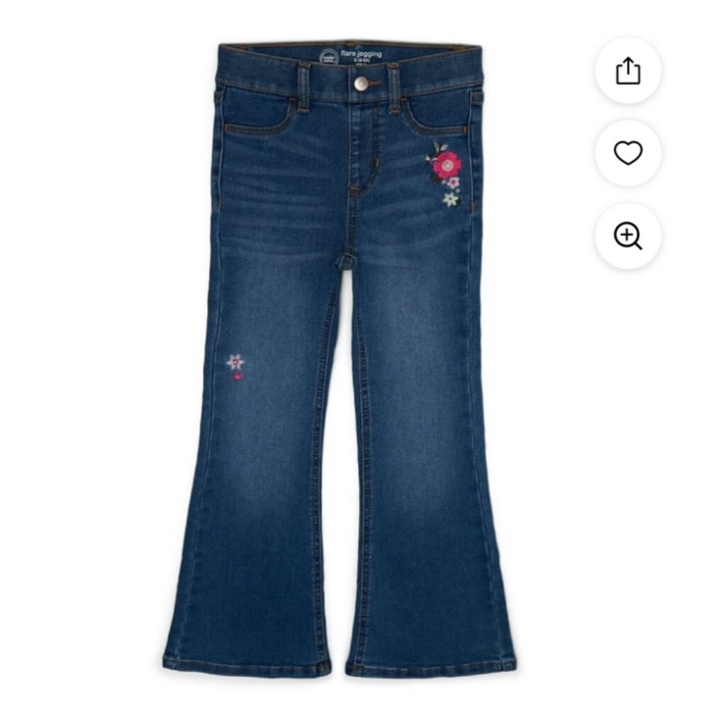 Wonder Nation Girls Fashion Flare Jeggings